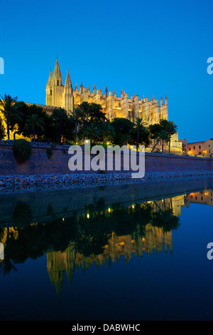 Die Kathedrale von Santa Maria di Palma, Palma, Mallorca, Spanien, Europa Stockfoto