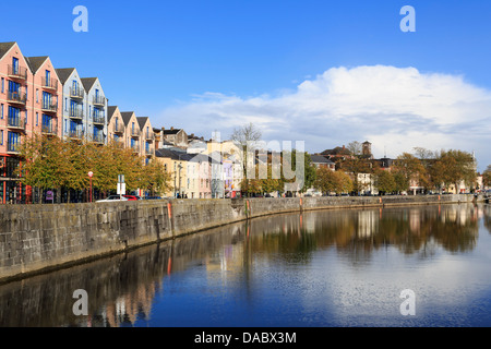 Des Papstes Quay am Fluss Lee, Stadt Cork, County Cork, Munster, Irland, Europa Stockfoto