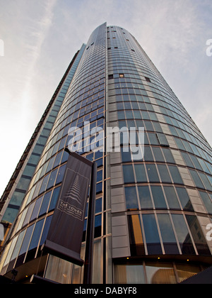 Blick auf den Vauxhall-Tower (St George Wharf Tower), der höchsten ausschließlich Wohngebäude im Vereinigten Königreich, zweite höchsten in Europa Stockfoto