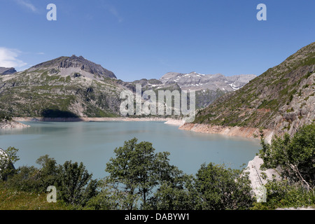 Emosson See im Kanton Wallis, Schweiz, Europa Stockfoto