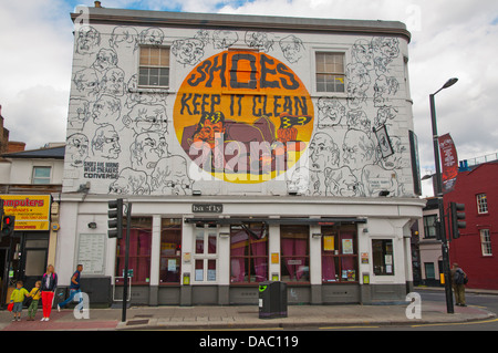 Chalk Farm Road Straße Camden Town Bezirk London England Großbritannien UK Europe Stockfoto