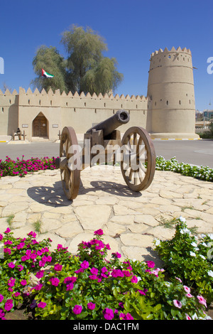 Sultan Bin Zayed Fort, jetzt der Al Ain Museum, Al Ain, Abu Dhabi, Vereinigte Arabische Emirate, Naher Osten Stockfoto