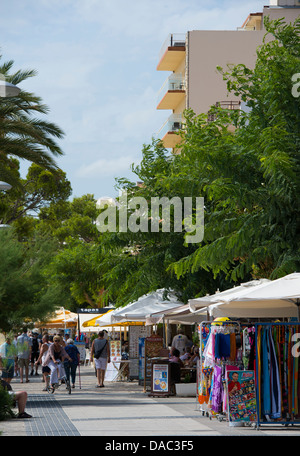 Puerto Pollensa (Port de Pollenca) im Norden Mallorca Mallorca, Spanien Stockfoto