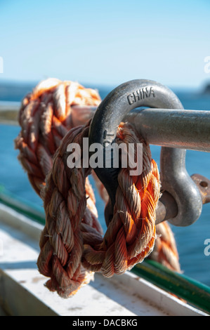 Seil auf der Whidbey-Island-Fähre, WA Stockfoto