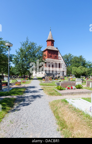 St.-Nikolaus-Kirche in Inkoo, Finnland Stockfoto