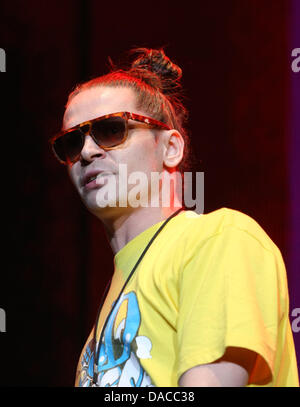 ROLL DEEP ROCK Versammlung 2013 WEMBLEY ARENA LONDON ENGLAND am 10 Juli 2013 Stockfoto