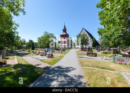 St.-Nikolaus-Kirche in Inkoo, Finnland Stockfoto