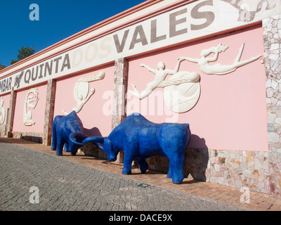 Weingut Weingut Gebäude der Quinta Dos Vales an der Algarve, Portugal Stockfoto