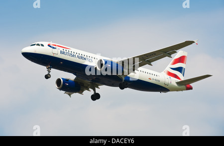 British Airways Airbus A320 Stockfoto