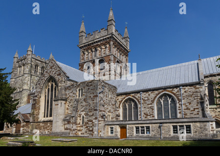 England Dorset, Wimborne Minster Stockfoto