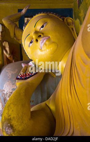 Asien, Sri Lanka, Südprovinz, Dikwella, Wewurukannala Vihara Tempel Stockfoto
