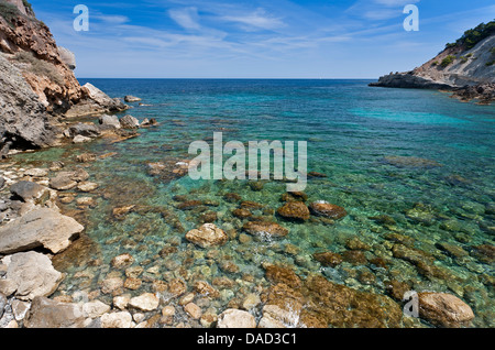 Banyalbufar Strand. Mallorca. Spanien Stockfoto