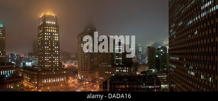 Ansicht des Jacob K. Javits Federal Building, Manhattan, New York City, USA Stockfoto