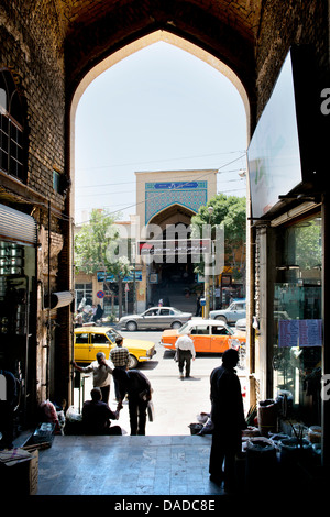 Asien, Iran, Kashan, alte bazar Stockfoto