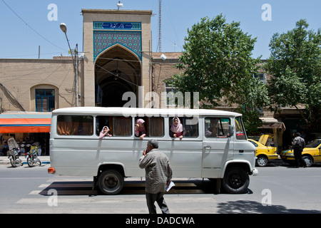 Asien, Iran, Kashan, alte bazar Stockfoto