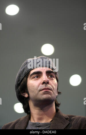 Deutsch-türkische Regisseur Fatih Akin im Bild während der Frankfurter Buchmesse in Frankfurt, Deutschland, 12. Oktober 2011. Foto: Fredrik von Erichsen Stockfoto