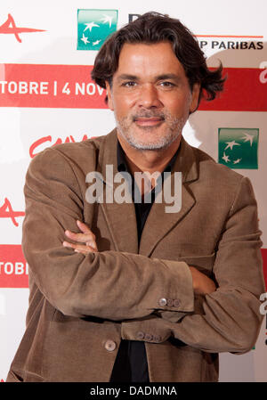 Französischer Produzent und Regisseur Christophe Barratier besucht den Fototermin von "La Nouvelle Guerre Des Boutons" während des 6. internationalen Rome Film Festival im Auditorium Parco Della Musica in Rom, Italien, 30. Oktober 2011. Foto: Hubert Boesl Stockfoto