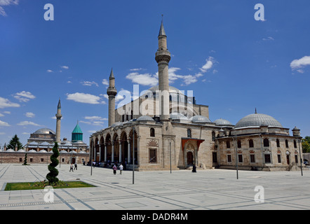 Selimiye Moschee und Mevlana Museum Moschee in Konya, Türkei Stockfoto