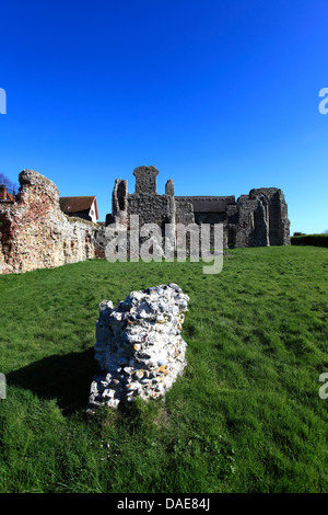 Die Ruinen von Leiston Abbey in der Nähe von Aldeburgh in Suffolk County, England, Großbritannien Stockfoto