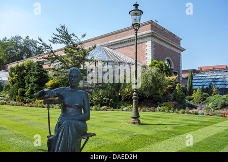 Der Hortus Botanicus Lovaniensis / Kruidtuin / Kräutergarten ist der älteste botanische Garten Belgiens in Leuven / Louvain Stockfoto