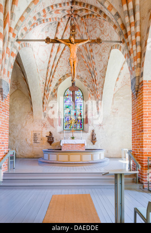 Kirche St. Catherine in Karjaa, Finnland Stockfoto