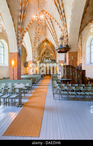 Kirche St. Catherine in Karjaa, Finnland Stockfoto