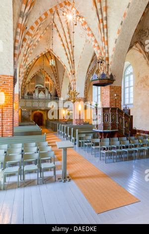 Kirche St. Catherine in Karjaa, Finnland Stockfoto