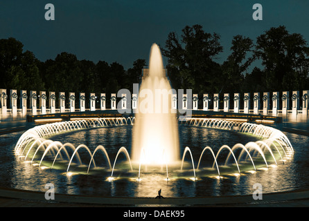 World War II Memorial, National Mall, Washington DC, USA Stockfoto