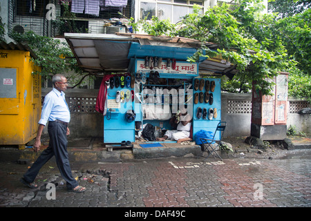 Wetter Indien Mumbai Hauptstadt Regen Monsunzeit Stockfoto