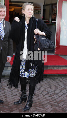 Niederländische Prinzessin Mabel besucht die gute Geld-Gala der die Nationale Postleitzahl Loterij beim Museum Singer in Laren, Niederlande, 9. Februar 2011. Wohltätigkeitsorganisationen erhalten Geld von der Postleitzahl Loterij während das gute Geld-Gala-75. Foto: Hendrik Jan van Beek / Pool Stockfoto