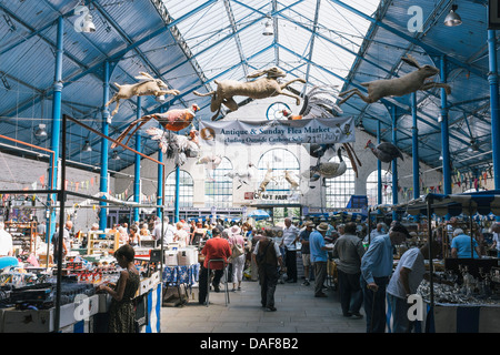 Die Markthalle in Abergavenny. Stockfoto