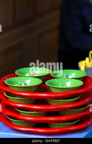 Traditionelle Gerichte in Hanoi, Vietnam Stockfoto