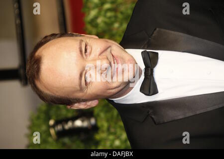 US-Schauspieler Kevin Spacey kommt bei der Vanity Fair Oscar Party im Sunset Tower in West Hollywood, Los Angeles, USA, am 27. Februar 2011. Foto: Hubert Boesl Stockfoto