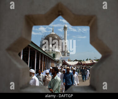 Srinagar, indisch verwalteten Kaschmir 12. Juli 2013. Ramadan in Srinagar, Jammu und Kaschmir, Indien. (Sofi Suhail / Alamy Live News) Stockfoto