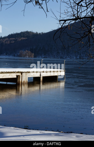 Chambon-Sees, Sancy Bergen am Rücken, Parc Naturel Regional des Vulkane d ' Auvergne Stockfoto