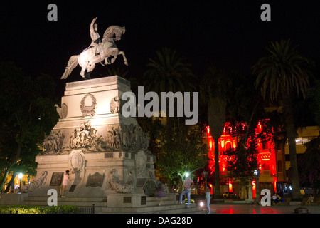 Plaza San Martin im Zentrum von Cordoba, Argentinien Stockfoto