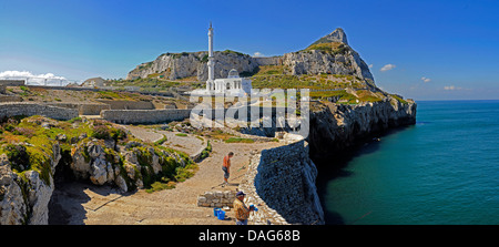 Ibrahim-al-Ibrahim-Moschee in Europa Point, Gibraltar Stockfoto