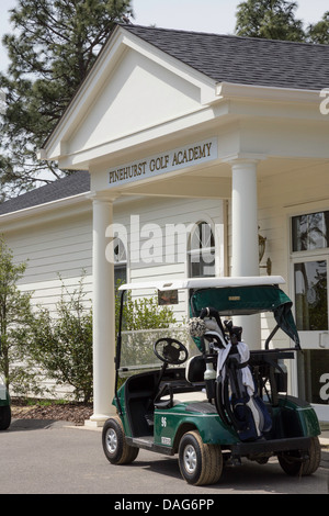 Das Pinehurst Golf Academy, SC Stockfoto