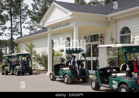 Das Pinehurst Golf Academy, SC Stockfoto