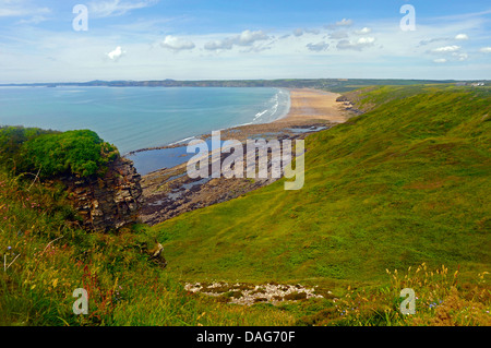 Newgale Strand, Vereinigtes Königreich, Wales, Pembrokeshire Stockfoto