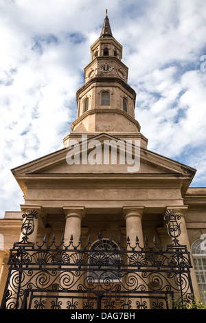 St. Philip Episcopal Church Cemetery, Charleston, SC, USA Stockfoto