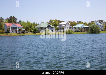 Murrells Inlet Wohngegend, South Carolina, USA Stockfoto