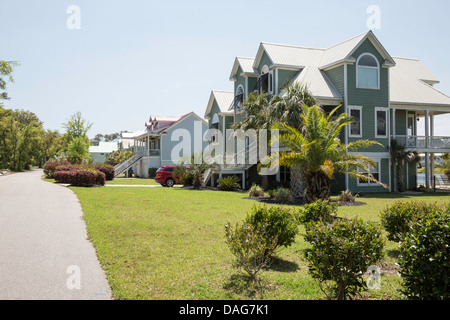 Murrells Inlet Wohngegend, South Carolina, USA Stockfoto