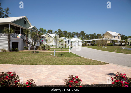 Murrells Inlet Wohngegend, South Carolina, USA Stockfoto