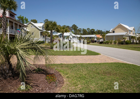 Murrells Inlet Wohngegend, South Carolina, USA Stockfoto