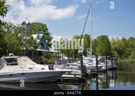 WaCA Wache Marina, Murrells Inlet, South Carolina, USA Stockfoto