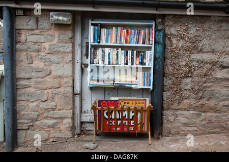 Gebrauchte Bücher zum Verkauf in Hay-on-Wye, Powys, Wales Stockfoto