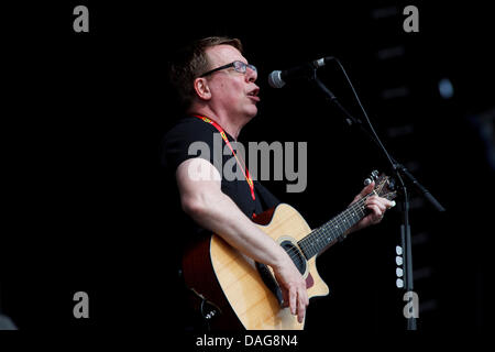 Balado, Kinross, Schottland, Freitag, 12. Juli 2013. Schottische Band The Proclaimers Öffnen der Hauptbühne am T im Park 2013, dreitägiges Musikfestival ist jetzt in seiner 20. Jahr. Bildnachweis: zog Farrell/Alamy Live News Stockfoto