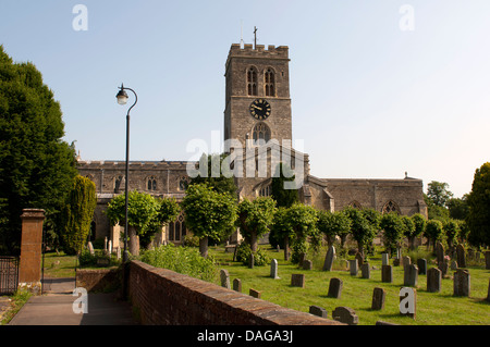 St. Marien Kirche, Thame, Oxfordshire, Vereinigtes Königreich Stockfoto