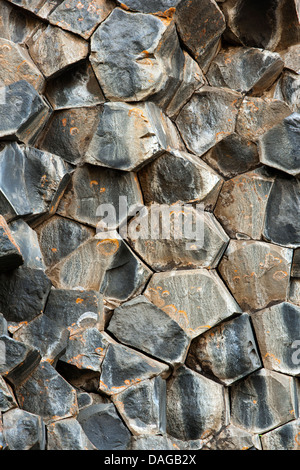 Felsformationen an Hljodaklettar im Vatnajökull-Nationalpark - Nordisland Stockfoto